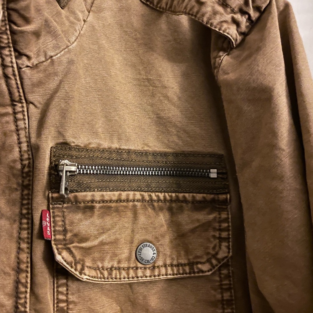 Men's Tan Jacket - Picture 2 of 10